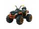 Atv electric kinderauto bj1289 2x 35w 12v cu scaun tapitat si remorca 811012 poza 3